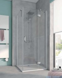 Kermi Osia Kabina prysznicowa 1 skrzydłowa prawa, szkło przezroczyste 90x90 cm OSSTR09020VPK/OSTWD09020VPK