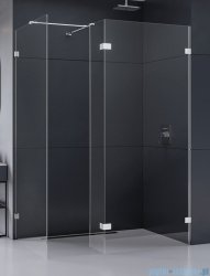New Trendy Eventa kabina walk-in 80x90x200 cm z dodatkową ścianką przejrzyste EXK-4665/EXK-4644