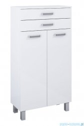 Elita Sunn komoda 58x29x114cm biały połysk RE169204008060