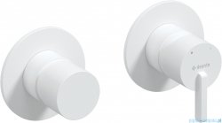 Deante SILIA Bateria prysznicowa z przełącznikiem natrysku - pozioma bianco BQS_A46P