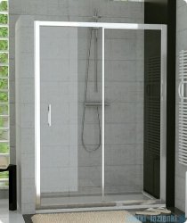 SanSwiss Top-Line TOPS2 Drzwi 2-częściowe rozsuwane 140cm profil biały TOPS214000407