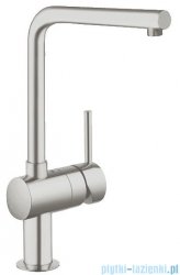 Grohe Minta jednouchwytowa bateria zlewozmywakowa DN15 Supersteel 31375DC0