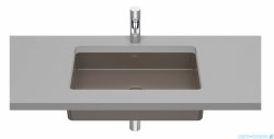 Roca Square FINECERAMIC Umywalka 60x39cm podblatowa cafe A327535660