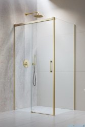 Radaway Idea Kdj Brushed Gold kabina 140x70cm lewa szczotkowane złoto 387044-99-01L/387048-99-01R