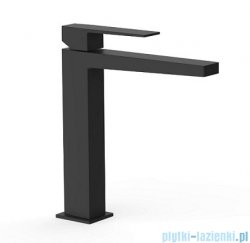 Tres SLIM EXCLUSIVE Bateria umywalkowa stojąca wysoka czarny mat 20210303NM