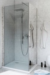 Sea Horse Fresh Line kabina kwadratowa 90x90x195cm lustro/tramsparent lewa BK259DLLSST