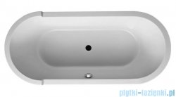 Duravit Starck wanna owalna wolnostojąca 180x80cm z obudową i nóżkami 700010 00 0 00 0000