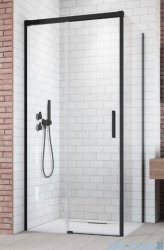 Radaway Idea Black Kdj kabina 110x90cm lewa czarny mat/szkło przejrzyste 387041-54-01L/387050-54-01R