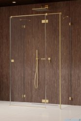 Radaway Essenza Pro Brushed Gold Kdj+S kabina 80x100x80cm prawa szczotkowane złoto 10097310-99-01R/10098080-01-01/10098080-01-01