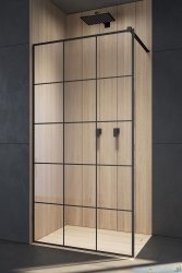 Radaway Modo X Black II Factory kabina Walk-in 105x200 szkło 10mm 389305-54-55