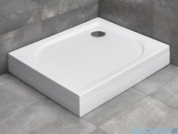Radaway Brodzik prostokątny Delos D 90x75x14 cm z obudową prawy 4D97514-03R