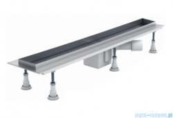 Schedpol odpływ liniowy z maskownicą Steel 100x8x9,5cm OLSL100/ST