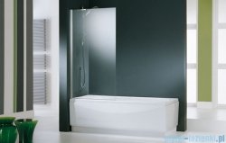 Novellini Parawan 1-częściowy Aurora1 70x150cm srebrny szkło aqua AURORAN170-2B