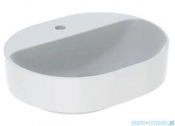 Geberit VariForm Umywalka owalna z półką, bez przelewu 50x40cm 500.776.01.2