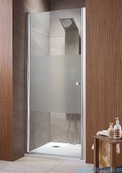 Radaway Eos DWJ Drzwi wnękowe 80 szkło intimato + brodzik Delos C + syfon 37913-01-12N