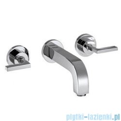 Hansgrohe Axor Citterio 3-otworowa bateria umywalkowa ścienna podtynkowa 39315000