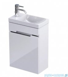 Oristo Silver szafka z umywalką 40x55x22cm biały połysk OR33-ZD1D-40-1-C