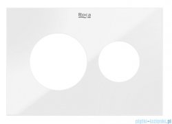 Roca Duplo S PS3 panel przycisku do łączenia z klawiszami PS3 biały szkło A890523399