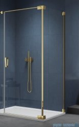 SanSwiss Cadura Gold Line ścianka boczna Cat2 90x200cm profile złote CAT20901207