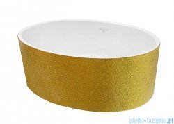Besco Uniqa Glam Złota umywalka nablatowa 32x46x17cm #UMD-U-NGZ