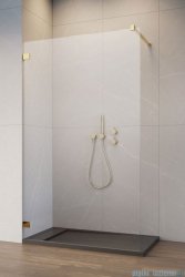 Radaway Essenza Pro 8 Gold 70x200 kabina Walk-in złoty połysk/szkło przejrzyste 1012070-09-01