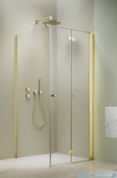 Radaway Nes 6 Kdj B Brushed Light Gold kabina 100x100cm prawa szczotkowane jasne złoto 10025100-98-01R/10039100-01-01