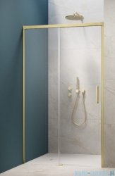 Radaway Idea 6 DWJ Brushed Light Gold drzwi wnękowe 150cm lewe szczotkowane jasne złoto 387019-98-01L
