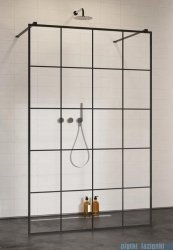 Radaway Modo New Black I 130x200 Factory kabina Walk-in czarny mat/szkło przejrzyste 388134-54-57