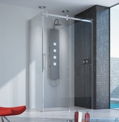 Sanplast kabina KND2/ALTII narożna prostokątna 100x180-190x210 cm grafit 600-121-1081-42-491
