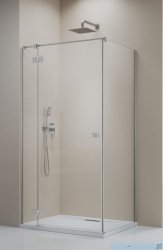 Radaway Essenza Kdj Brushed Nickel kabina 100x120cm lewa szczotkowany nikiel 1385040-91-01L/1384054-01-01