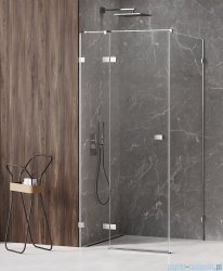 New Trendy Avexa kabina prostokątna 100x80x200 cm przejrzyste lewa EXK-1481