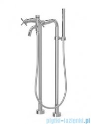 Tres MONTBLANC bateria wannowa podłogowa chrom 28319401