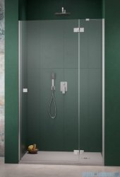 Radaway Essenza Brushed Nickel Dwj drzwi wnękowe 130cm prawe szczotkowany nikiel/szkło przejrzyste 1385017-91-01R