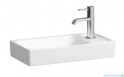 Laufen Meda umywalka ścienna prawa z powłoką LAUFEN Clean Coat 46x23cm biała H8151134001141