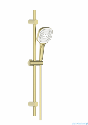 KFA MALAGA BRUSHED LIGHT GOLD zestaw prysznicowy przesuwny złoty szczotkowany  841-352-31