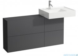Laufen KARTELL szafka pod umywalkę Slim 120x27cm szary łupek H4082920336421
