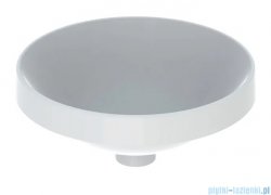Geberit VariForm Umywalka okrągła wpuszczana w blat 40cm bez przelewu KeraTect 500.702.00.2