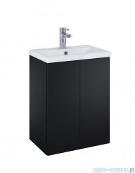 Elita Kido Set szafka z umywalką zestaw 50x67x35cm czarny mat 168096
