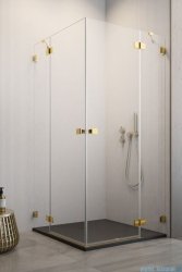 Radaway Essenza Pro Gold Kdd kabina 90x90cm złoty połysk/szkło przejrzyste 10096090-09-01L/10096090-09-01R