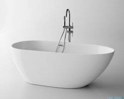 The North Bath Loki wanna wolnostojąca 170x80cm + Syfon Klik-klak 6402-1701