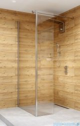 Clusi Ares kabina Walk-in z ścianką boczną 90x200 cm przejrzyste 3329ARE90