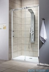Radaway Espera DWJ Drzwi wnękowe przesuwne 120 prawe szkło przejrzyste + brodzik Argos D + syfon 380595-01R/380212-01R/4AD812-01