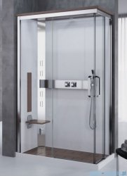 Novellini Nexis kabina prysznicowa z hydromasażem 100x80 Lewa grain NEXA100SM5-1KM