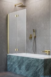 Radaway Nes Pnd I Brushed Gold parawan nawannowy 110cm lewy szczotkowane złoto 10010110-99-01L
