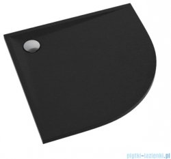 Schedpol Schedline  Libra Black Stone brodzik półokrągły 90x90x3cm 3SP.L1O-9090/C/ST