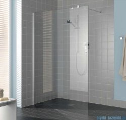 Kermi Filia Xp Ściana Walk-in Wall, stabilizator 90/przezroczyste KermiClean, profile srebrne 140x200cm FXTWF14020VPK