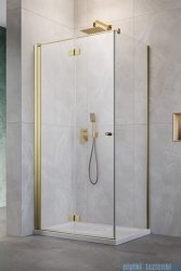 Radaway Nes KDJ B Brushed Gold kabina 90x90 lewa szczotkowane złoto 10025090-99-01L/10039090-01-01