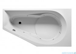 Riho Yukon wanna asymetryczna 160x90cm z hydromasażem Flow lewa B009010005