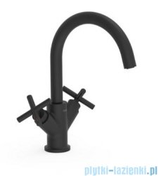 Tres MONTBLANC Bateria umywalkowa czarny mat 28320301NM