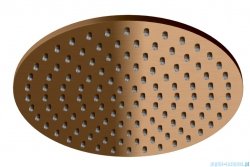 Kohlman Axel Brushed Copper deszczownica okrągła 30 cm miedź szczotkowana R30EBC